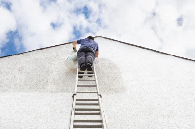 Peinture extérieure à Ouzilly — façades et ravalement